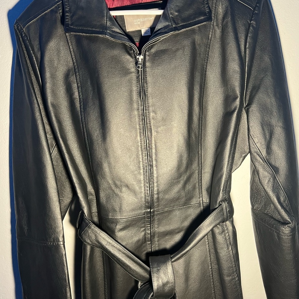 Leather jacket